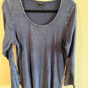 Torrid -Women’s Lace Sleeve Long Sleeve Top